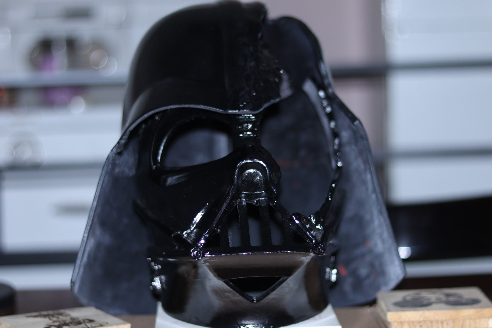 Battle Damaged Darth Vader helmet RAW DIY KIT