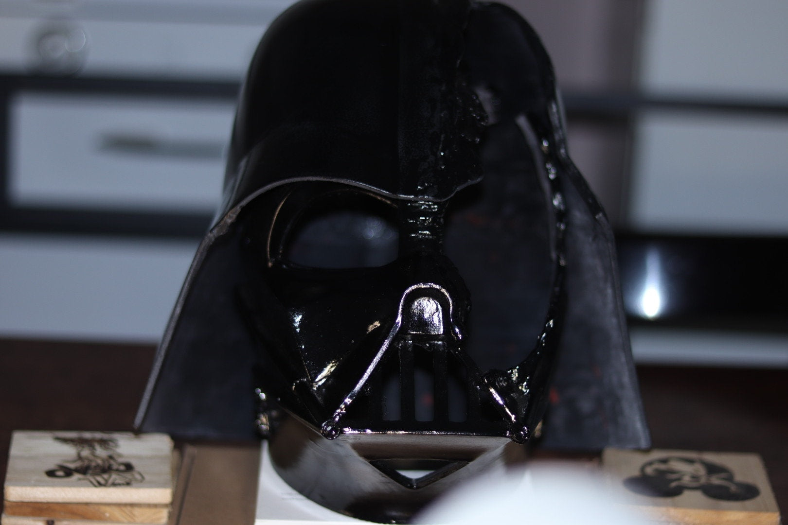 Battle Damaged Darth Vader helmet RAW DIY KIT