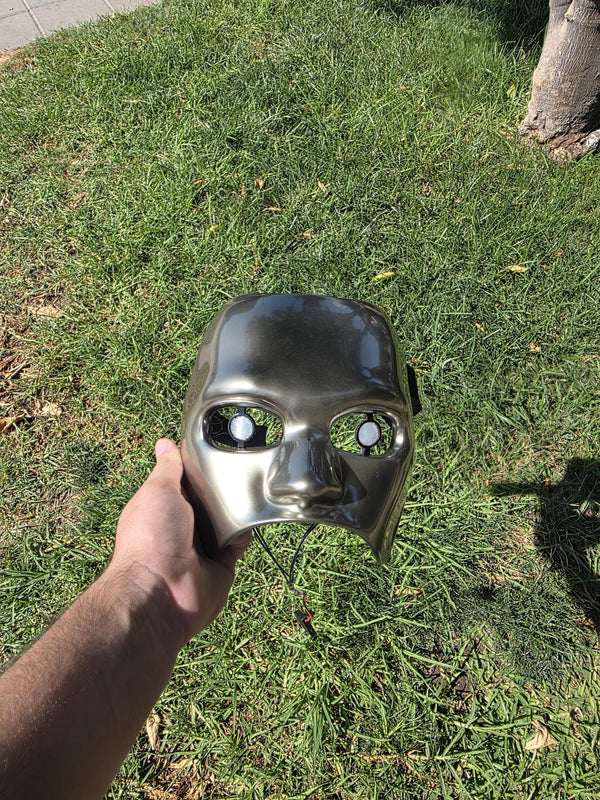 The Weeknd AHTD Tour gold Mask