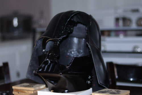Battle Damaged Darth Vader helmet RAW DIY KIT