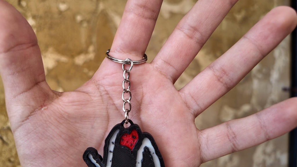 The Weeknd XO Keychain