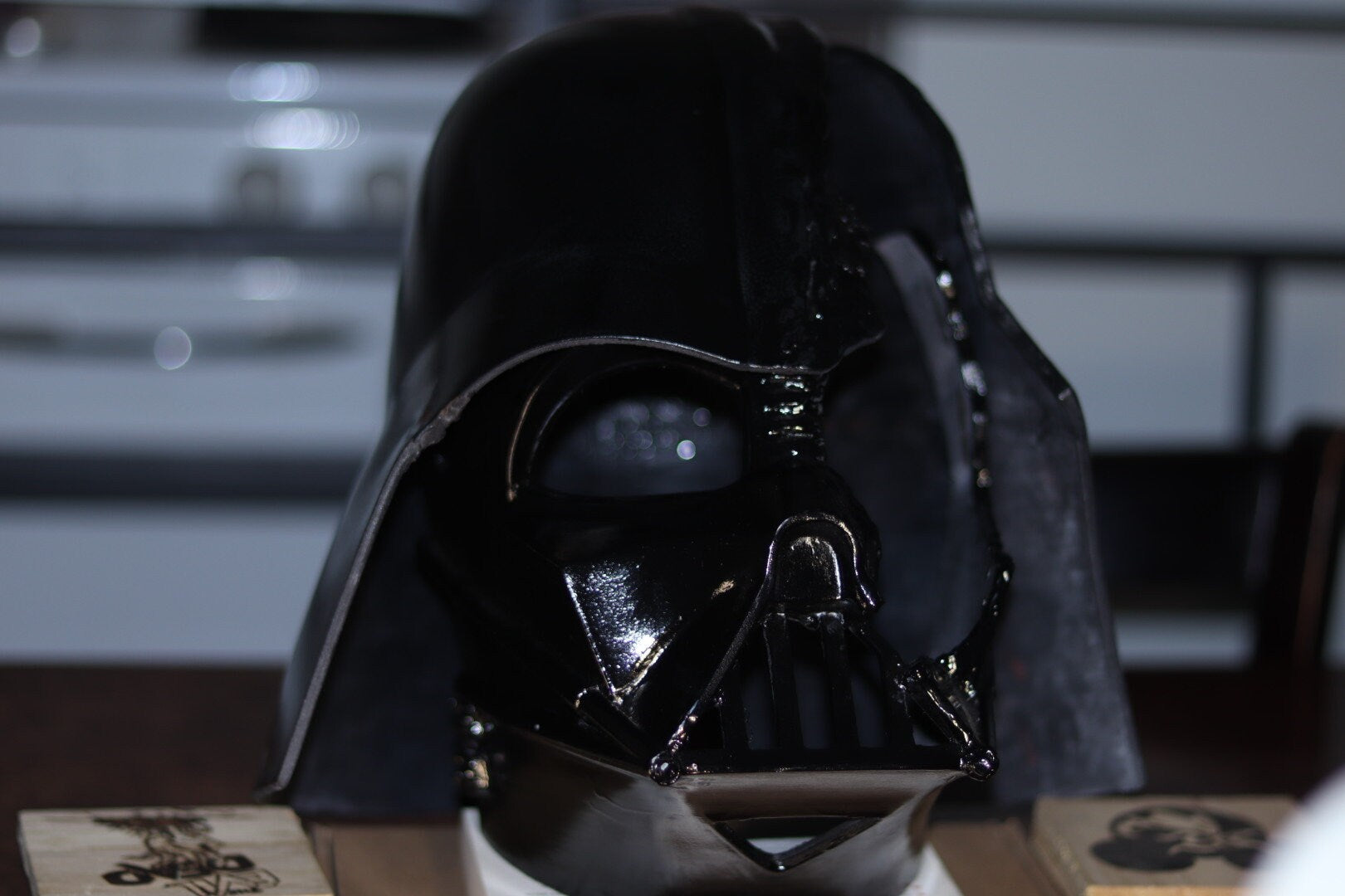 Battle Damaged Darth Vader helmet RAW DIY KIT