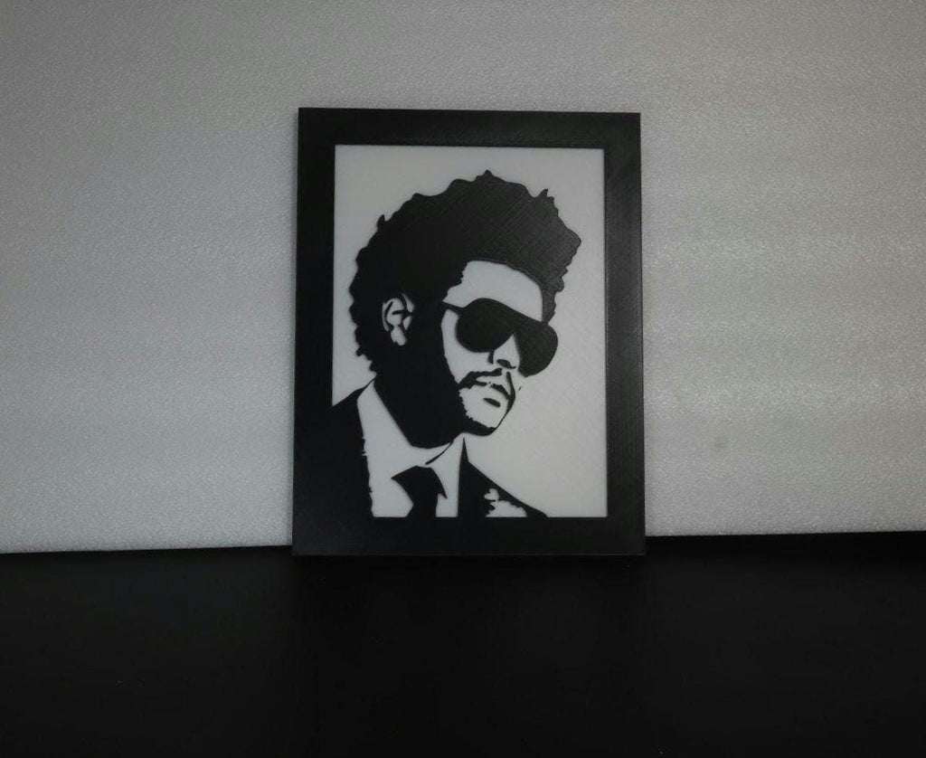 The Weeknd Portrait Wall Decor