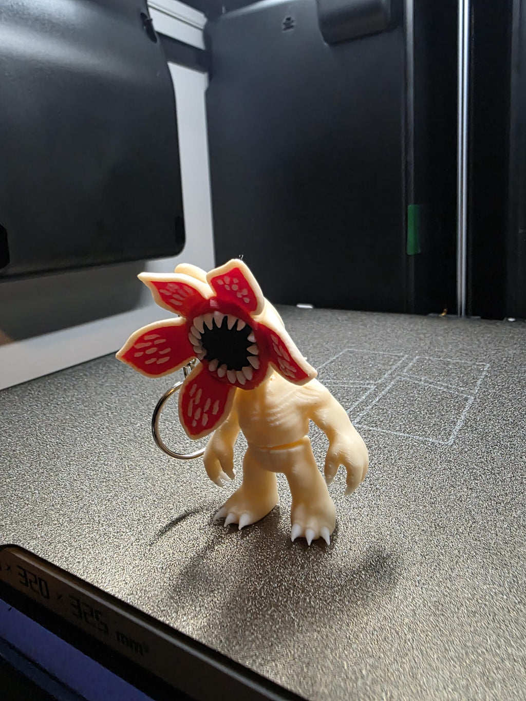 Flexible Demogorgon Keychain