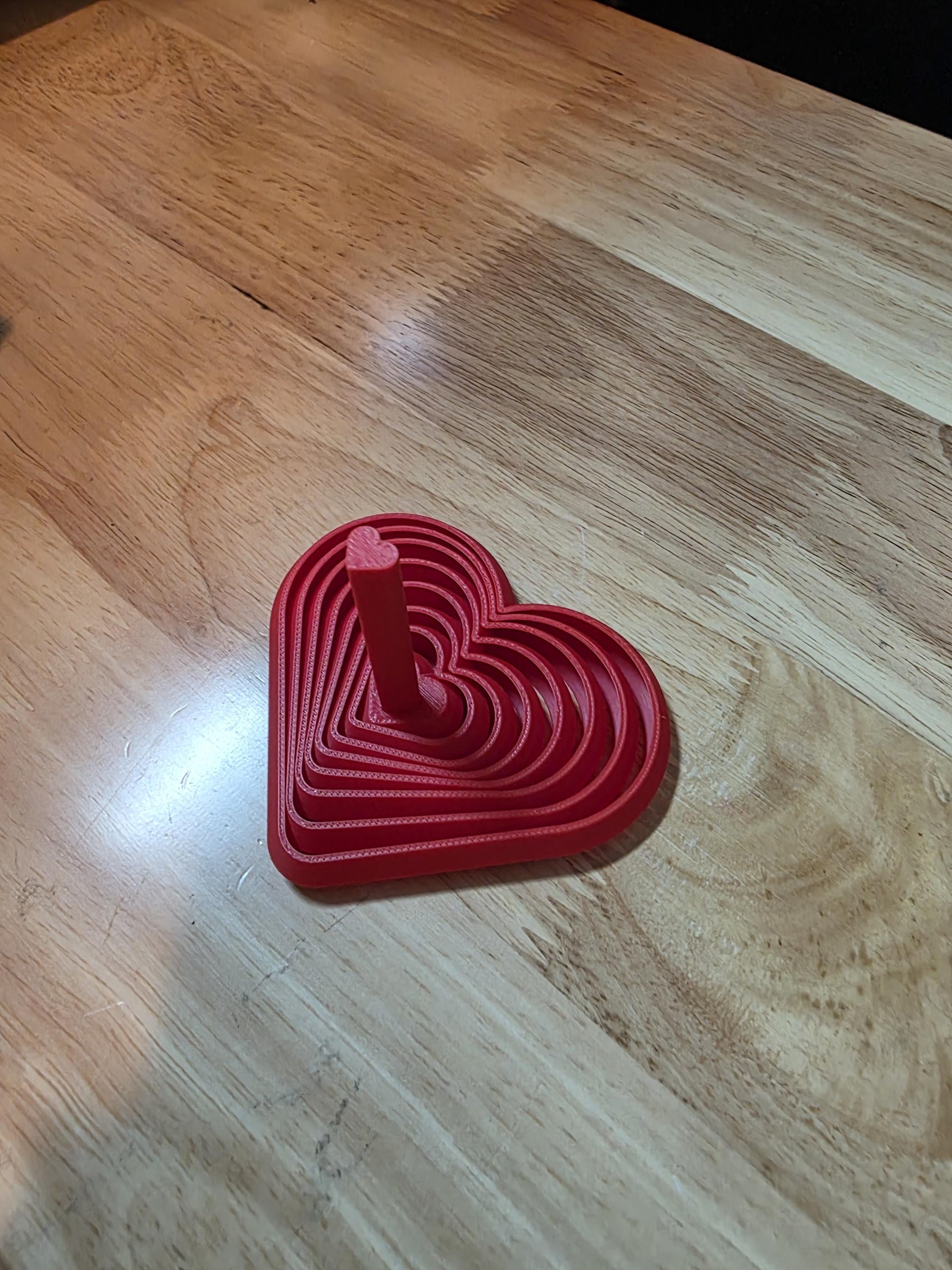 Heart Shaped Fidget Star Toy