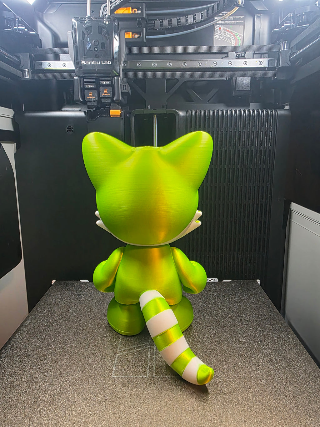 The Weeknd Kissland Oxcy Red Panda Statue