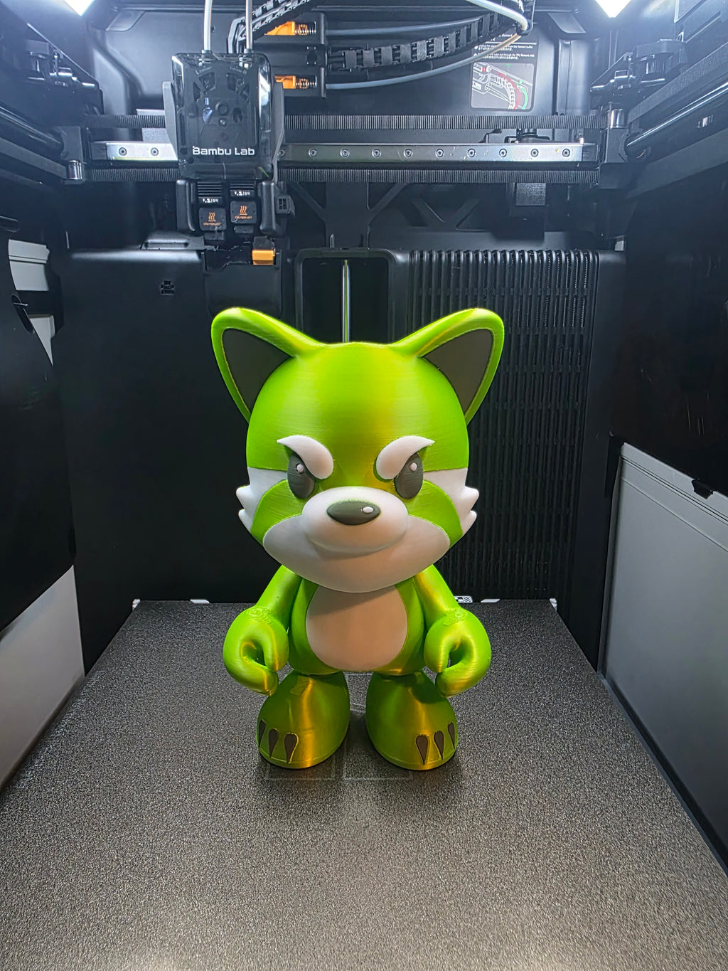 The Weeknd Kissland Oxcy Red Panda Statue