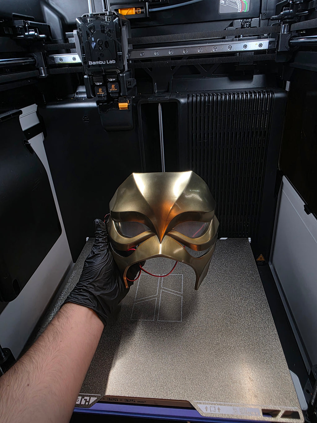 The Weeknd AHTD New 2026 Gold European Tour Mask