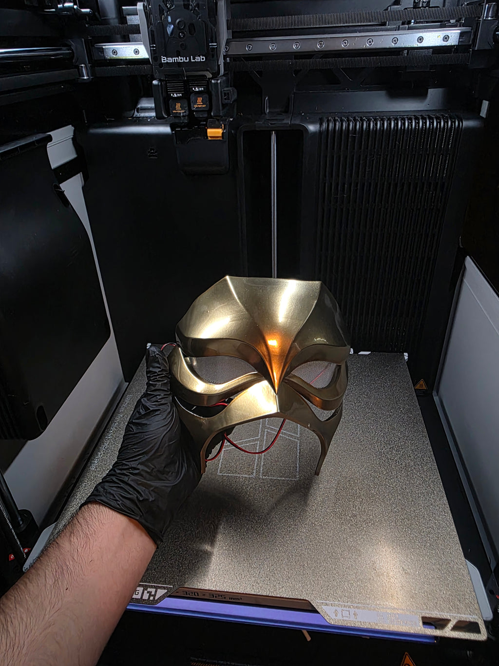 The Weeknd AHTD New 2026 Gold European Tour Mask