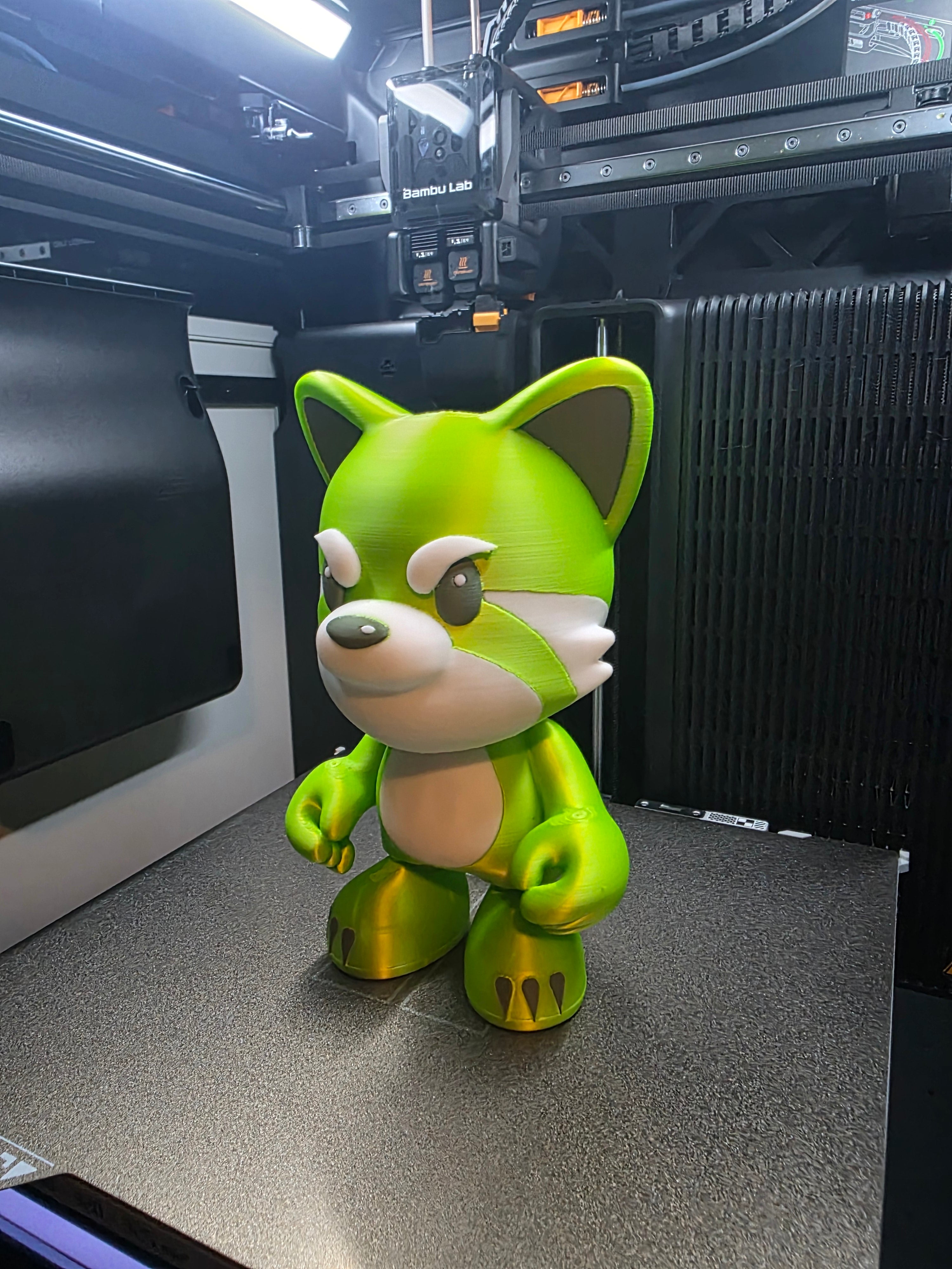 The Weeknd Kissland Oxcy Red Panda Statue