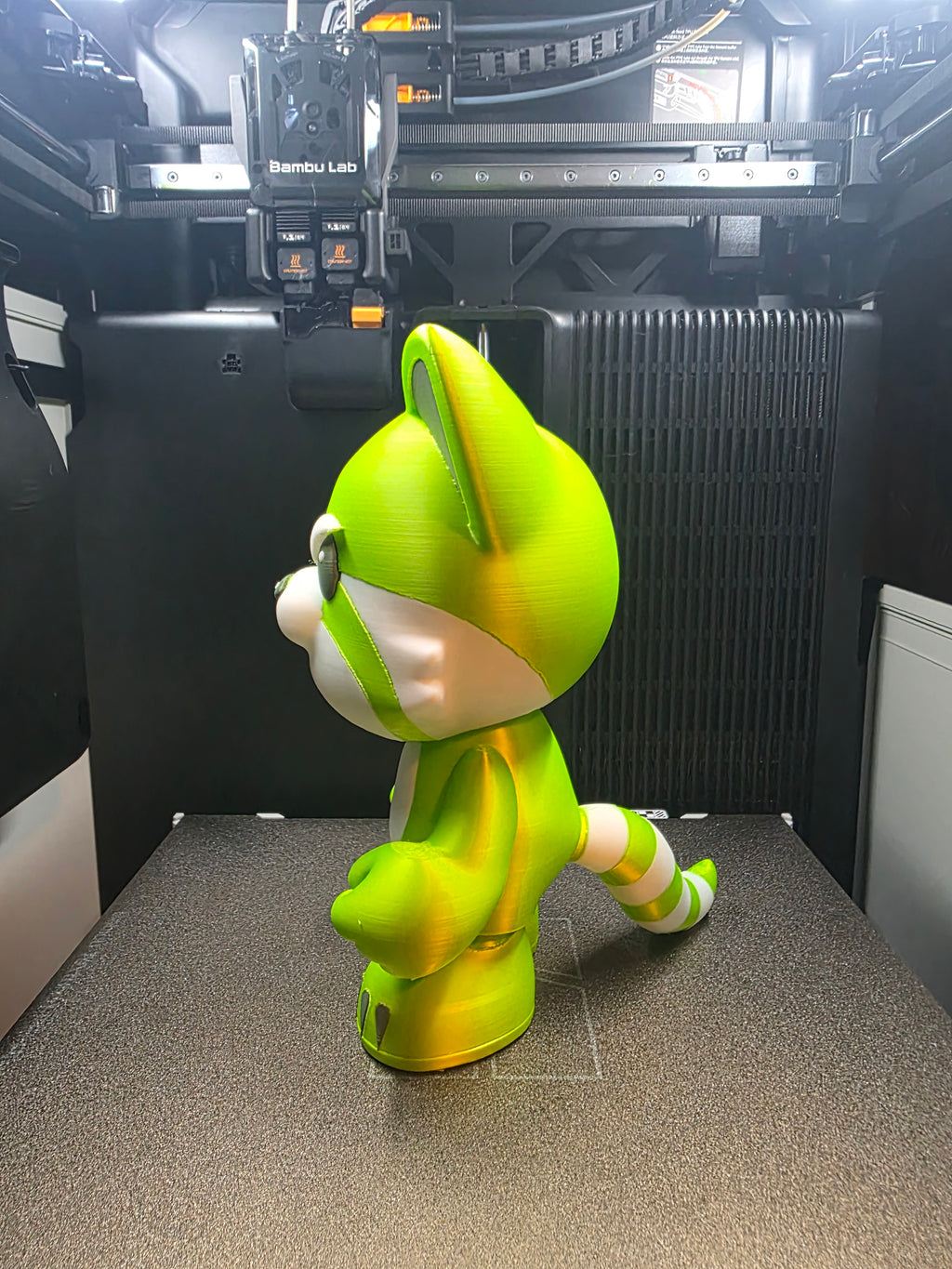 The Weeknd Kissland Oxcy Red Panda Statue