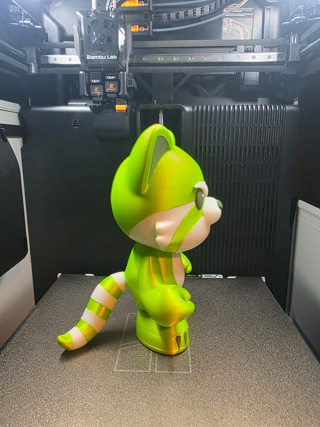 The Weeknd Kissland Oxcy Red Panda Statue