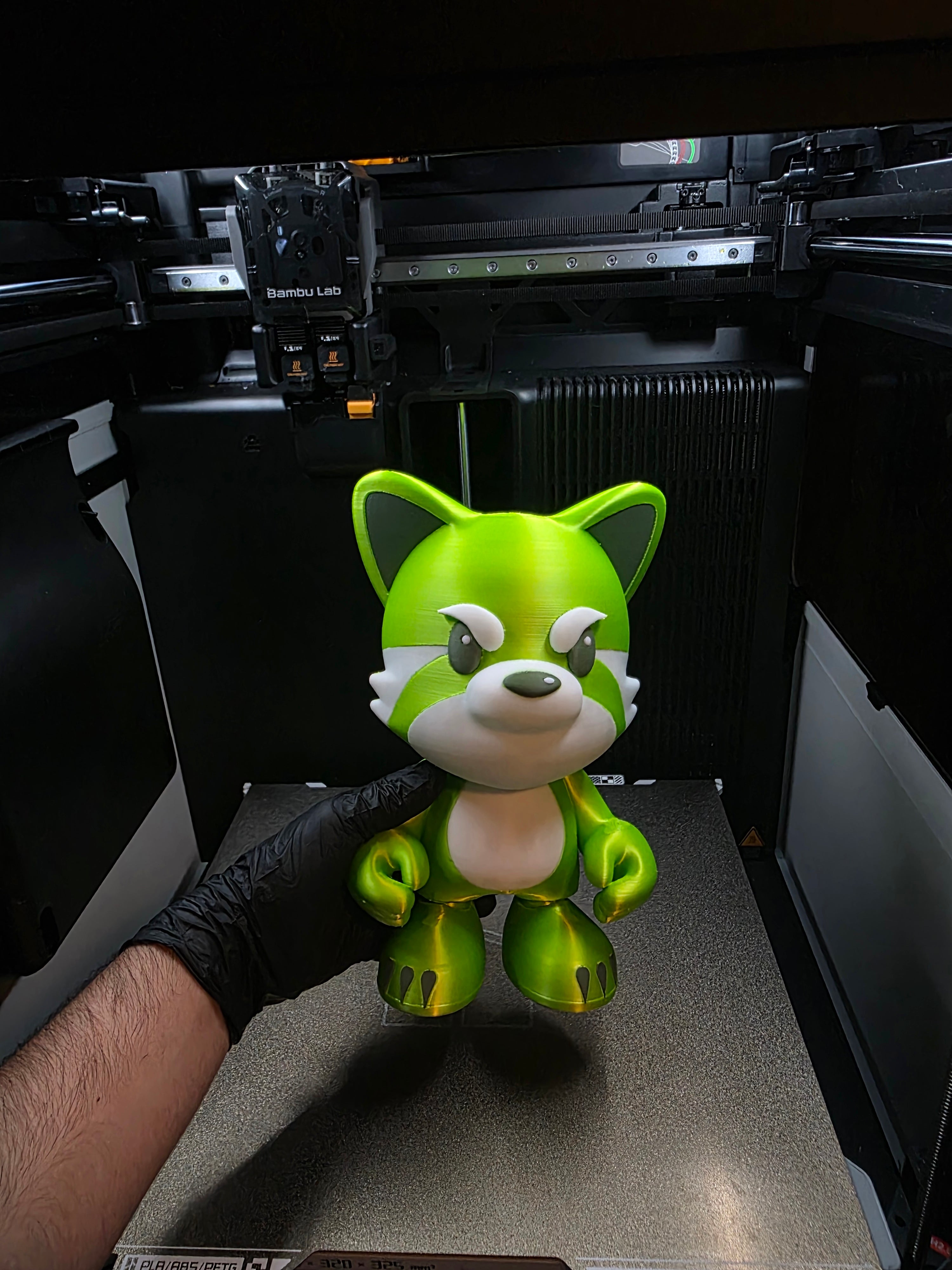 The Weeknd Kissland Oxcy Red Panda Statue