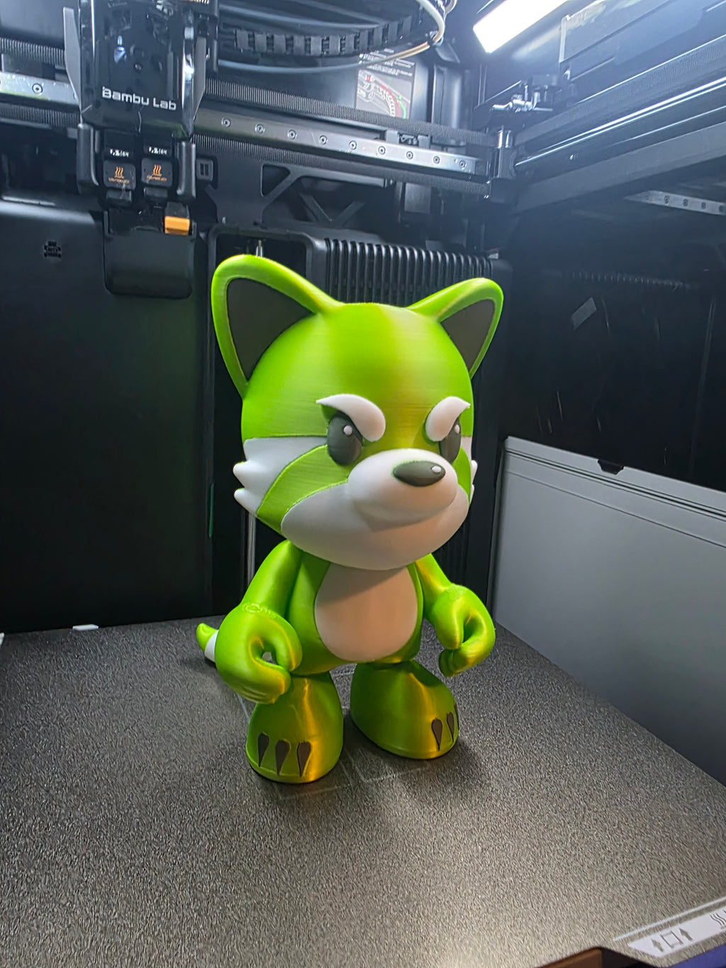 The Weeknd Kissland Oxcy Red Panda Statue